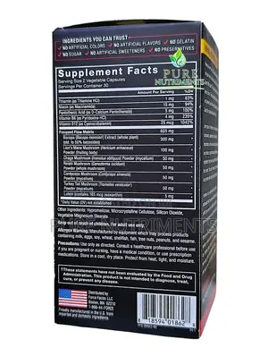 Force Factor Forebrain Focus 60 Caps– Brain Booster Memory Support