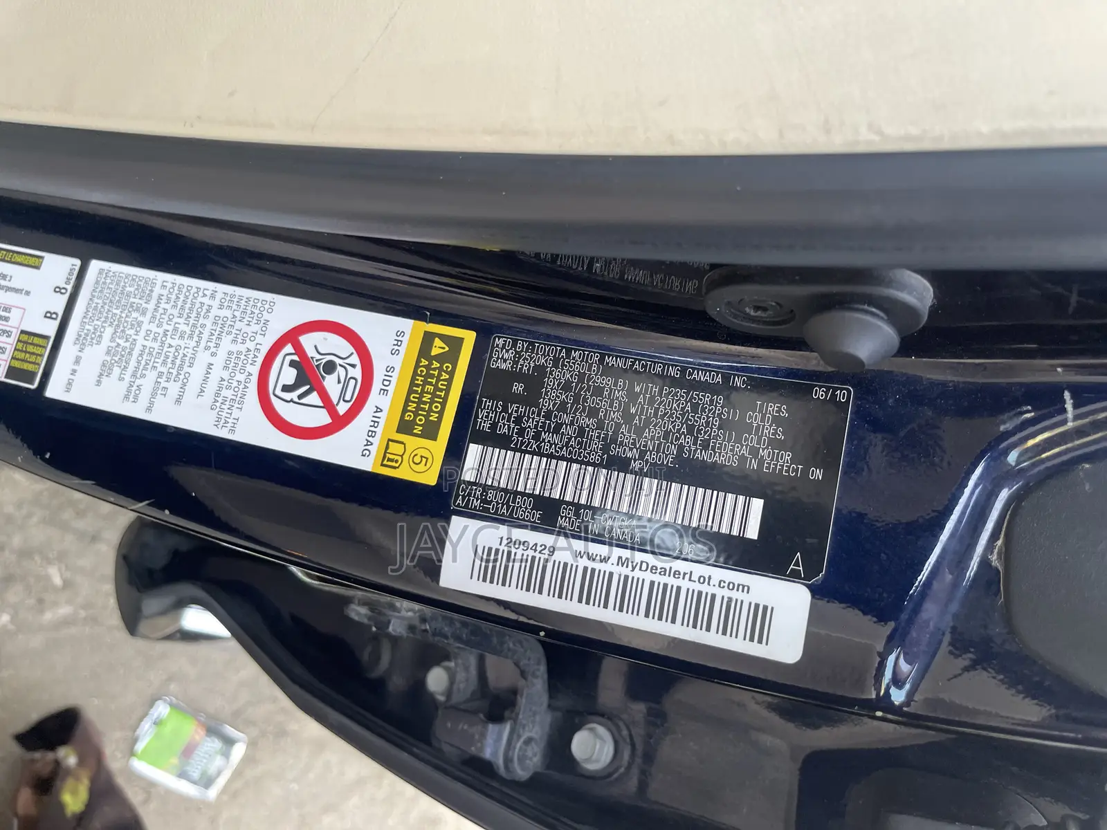 Lexus RX 350 2010 Black