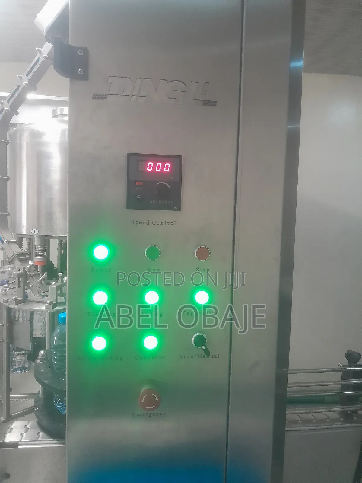 Fairly Used Clean Monoblock Bottle Water Automatic Machine