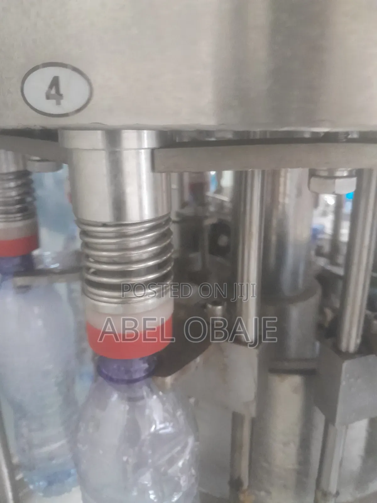 Fairly Used Clean Monoblock Bottle Water Automatic Machine