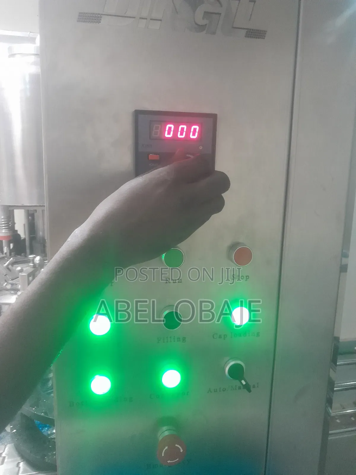 Fairly Used Clean Monoblock Bottle Water Automatic Machine