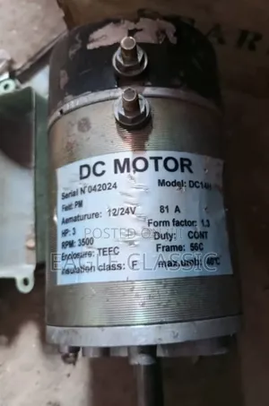 Original 3hp Dc Electric Motor