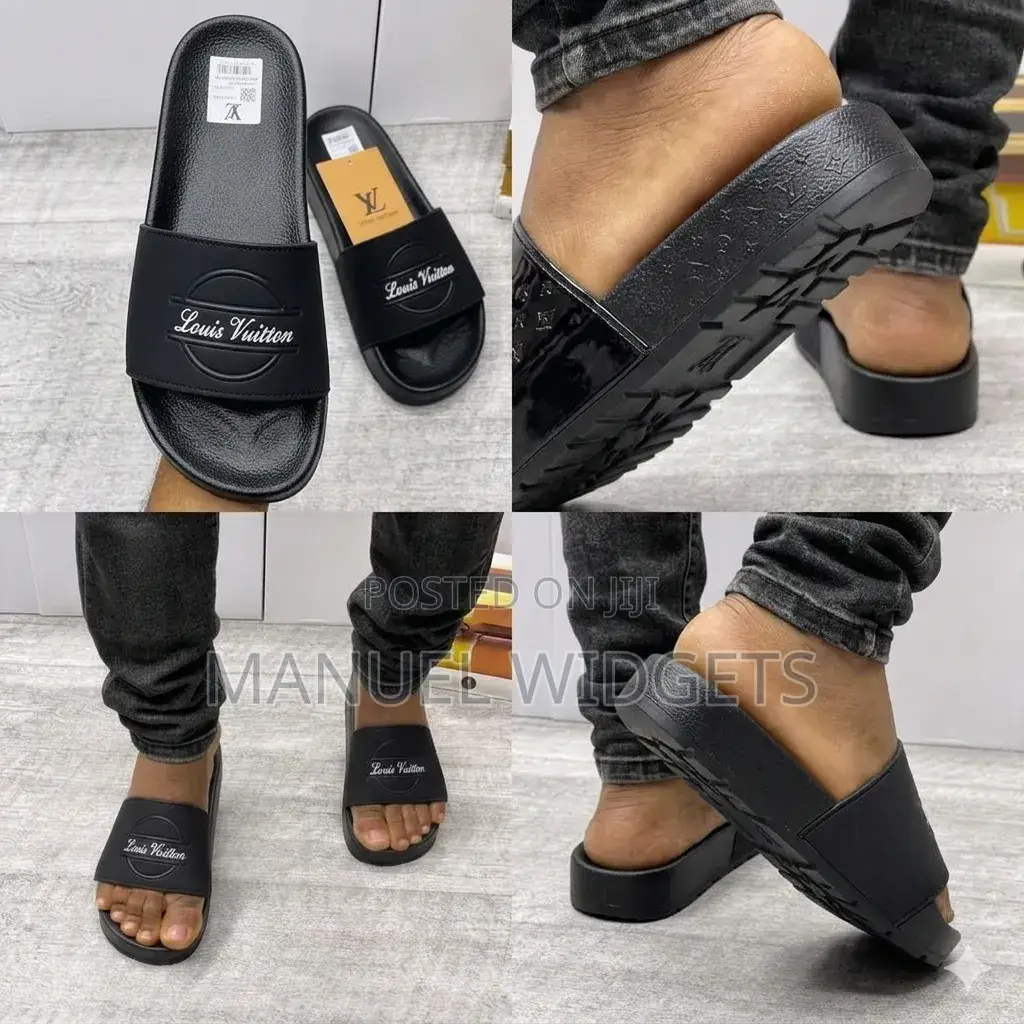 Louis Vuitton Men’S Slides – Premium Quality | Strong Comfortable