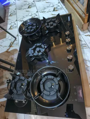 Original Bosch Built-in 90cm Flips Up 5 Burners With Timer Gas Cooker