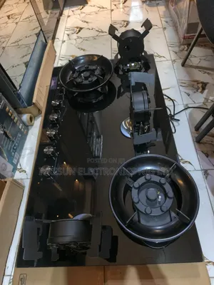 Original Bosch Built-in 90cm Flips Up 5 Burners With Timer Gas Cooker