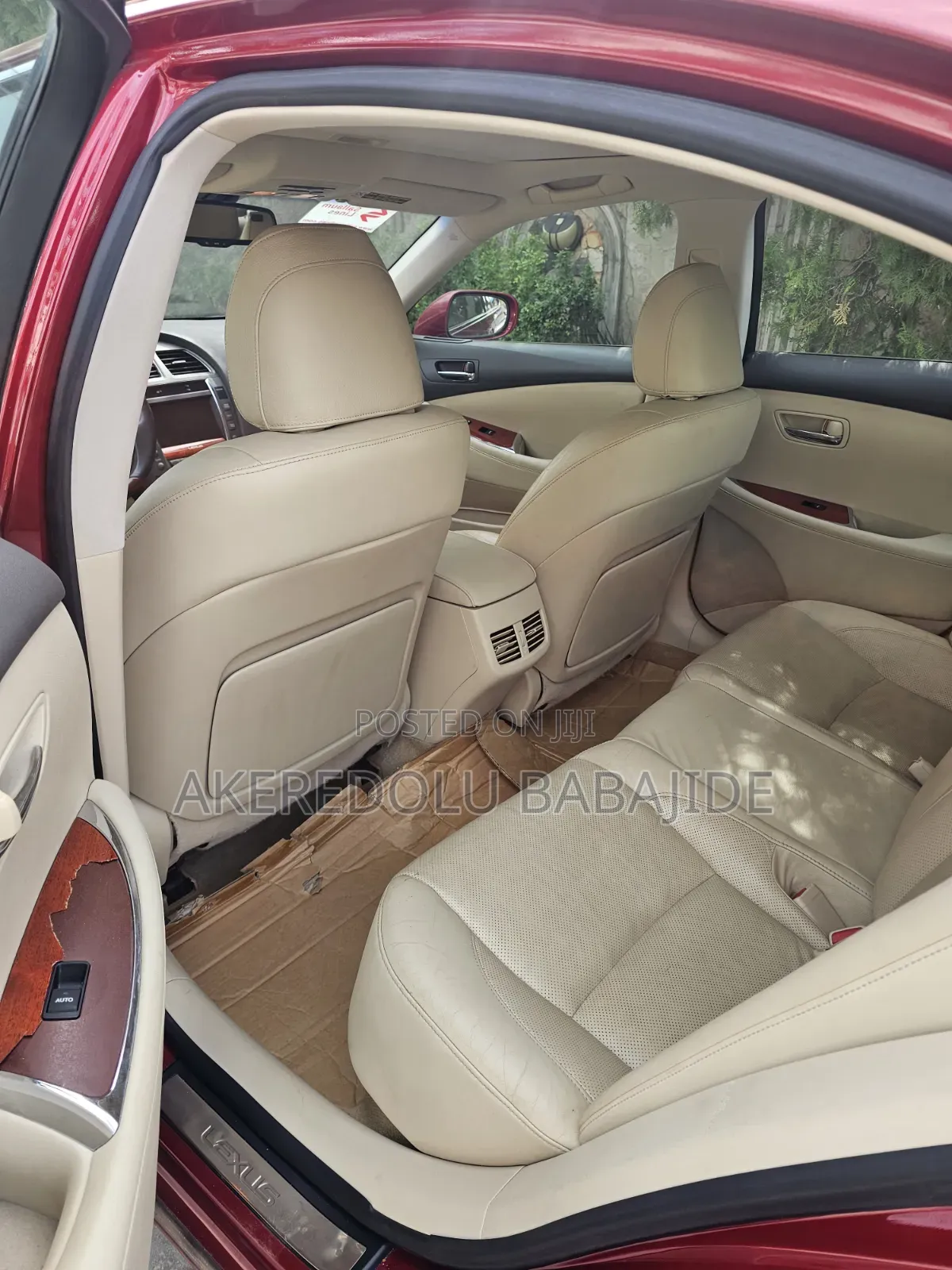 Lexus ES 350 2011 Red
