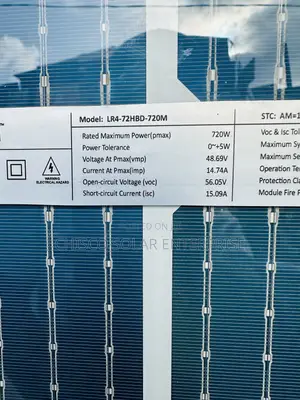 720watts Longi Bificial Solar Panel