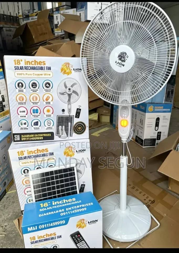 Solar Electric Fan