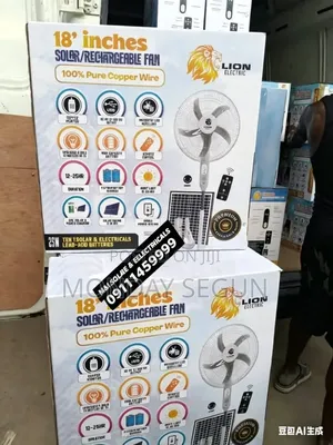 Solar Electric Fan