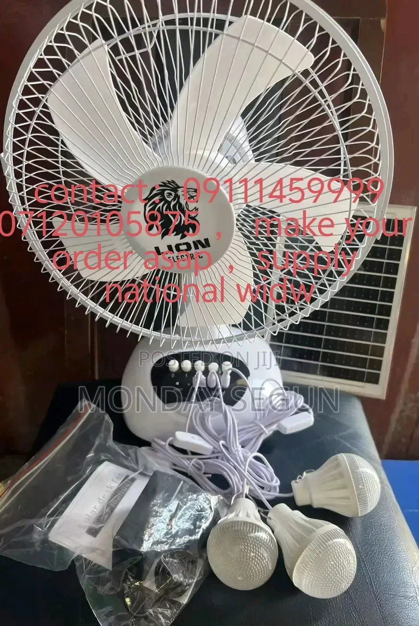 Solar Electric Fan