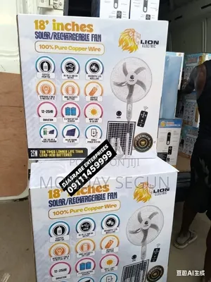 Solar Electric Fan