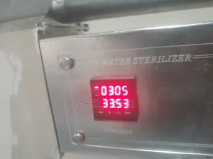 Used Forieng Stainless Water Steriliser Uv Light 2tons Flow Capacity