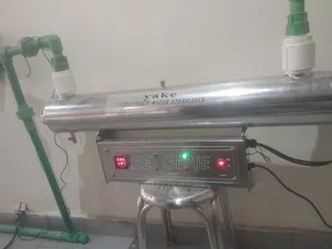 Used Forieng Stainless Water Steriliser Uv Light 2tons Flow Capacity
