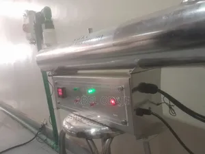 Used Forieng Stainless Water Steriliser Uv Light 2tons Flow Capacity