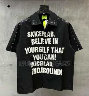 Denim Patchwork Shirt M-5xl