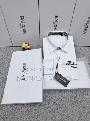 Balmain Fully Boxed Italian Shirt