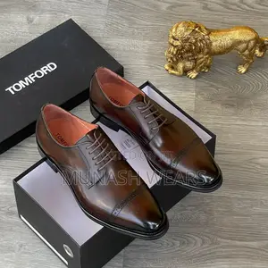 Tomford Leather Lace Up Shoes 40-46