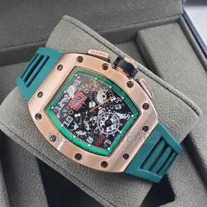 Richard Mille Rubber Strap X Chronograph and Water Resistant