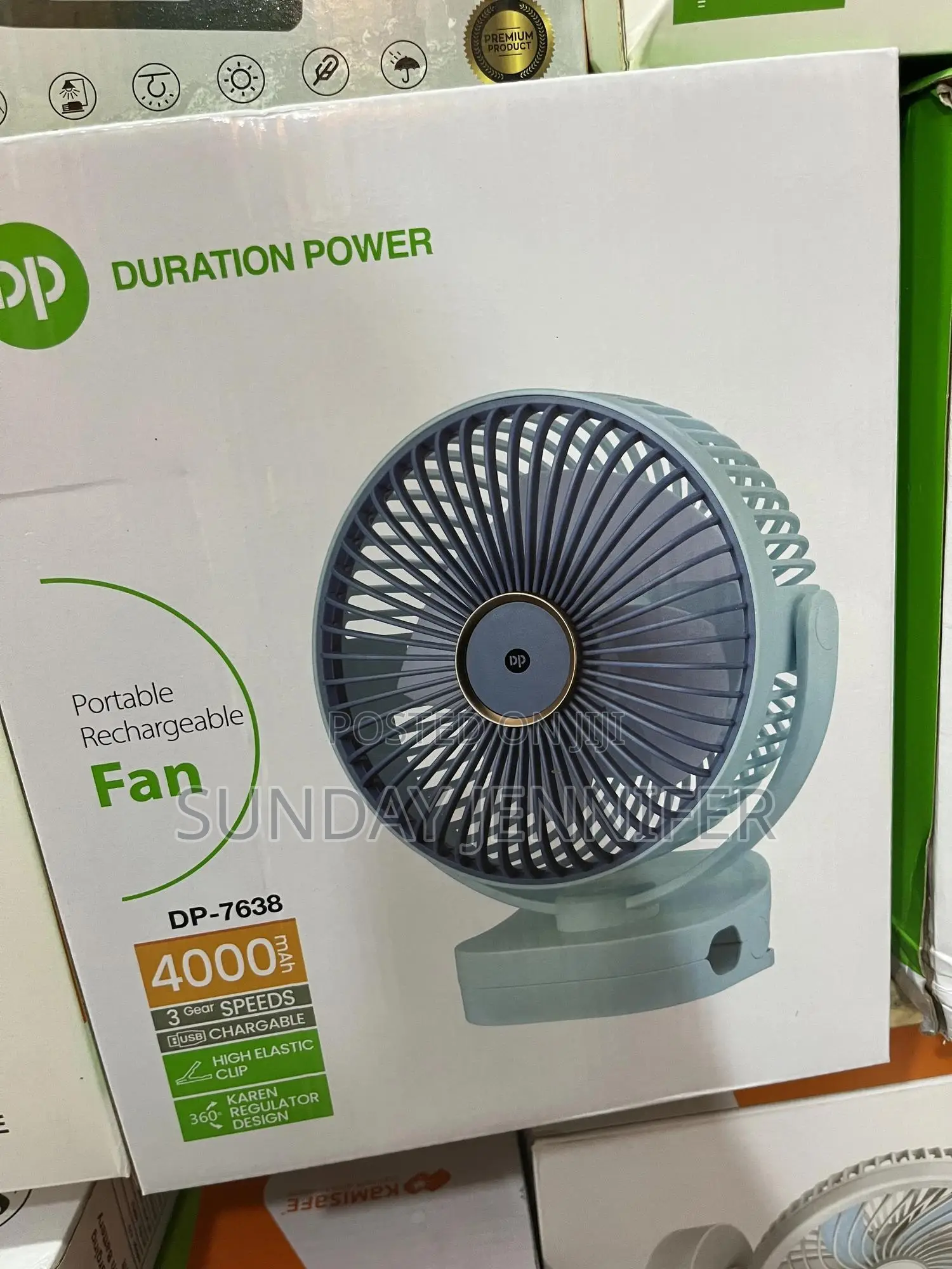 Rechargeable Fan