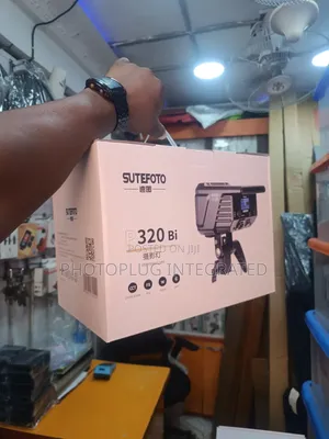 Sutefoto Led P320-bi Light P320bi With Big Black Light Stand