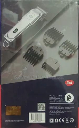 Itel Classic 3 Hair Clipper (Ihc-35) - 5-Hour Battery Type-C Port
