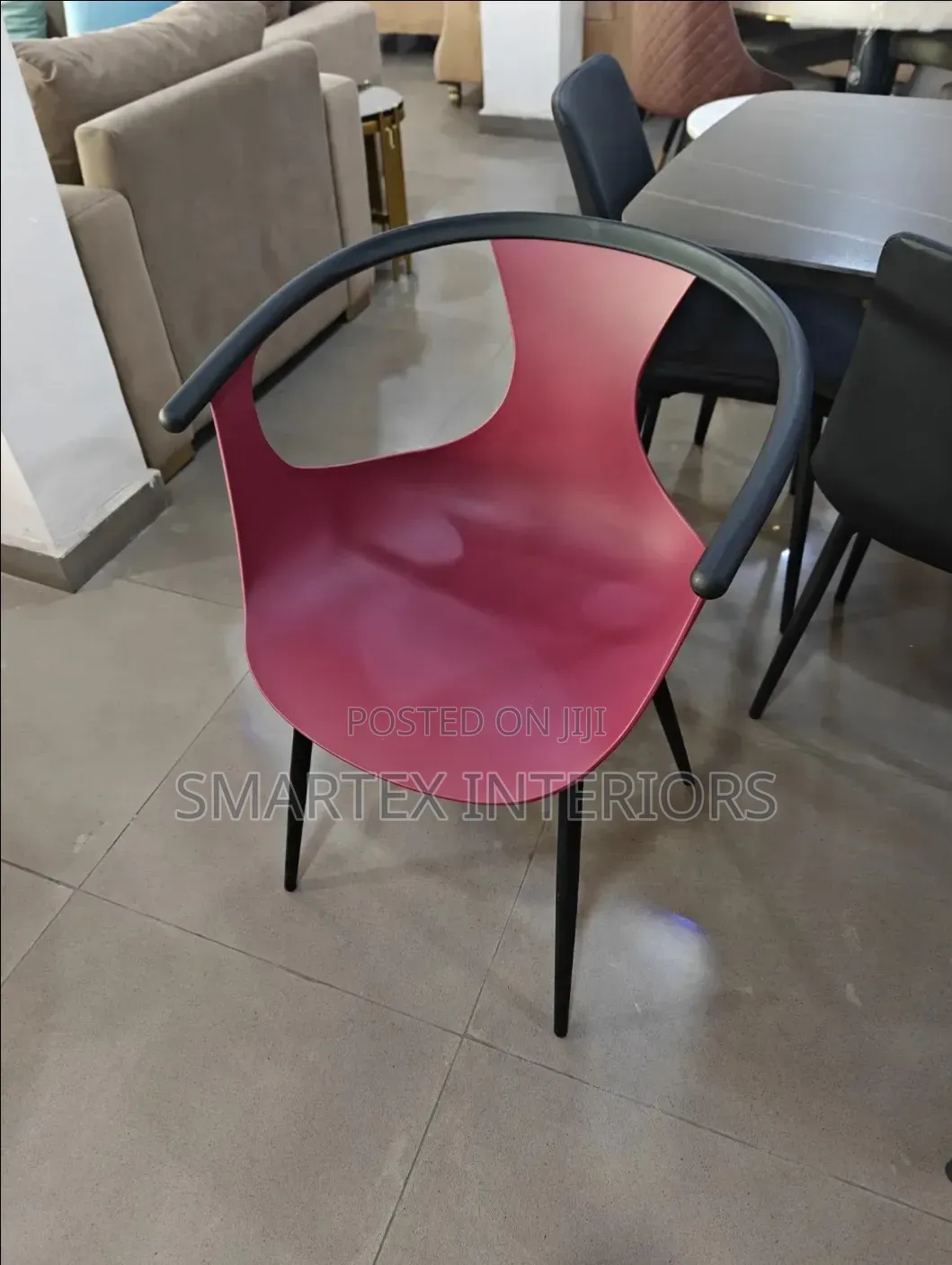 Imported Quality Iron Leg Plastic Chair