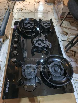 Original Bosch Inbuilt Cabinet Premium Luxury Flips Up 5 Burners Gas