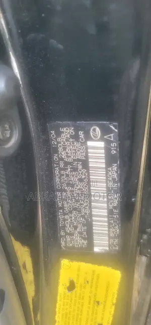 Lexus ES 2005 Black