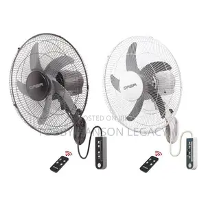 Qasa 16 Inches Ac/Dc Wall Fan QWF-1601 Acdc With Adapter