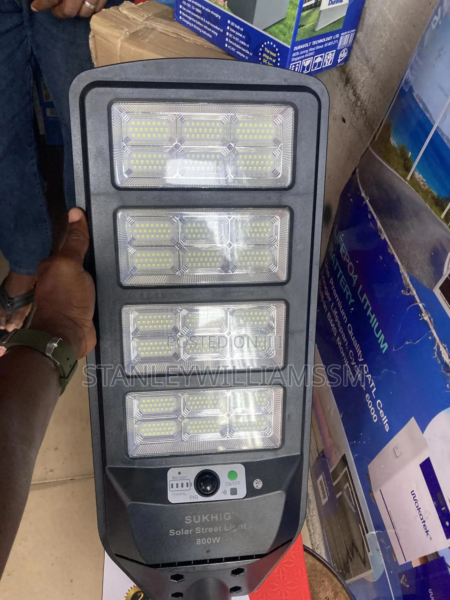 800watt Solar Street Light
