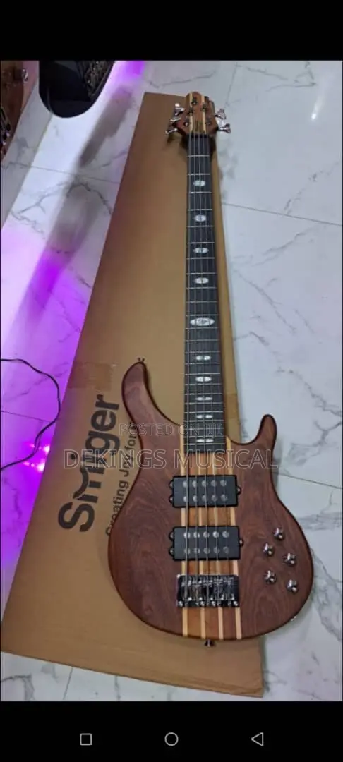 Smiger Bass Guitar Gb50-T5 With Active Electronics