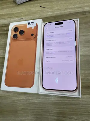 New Apple iPhone 17 Pro Max 512 GB Orange