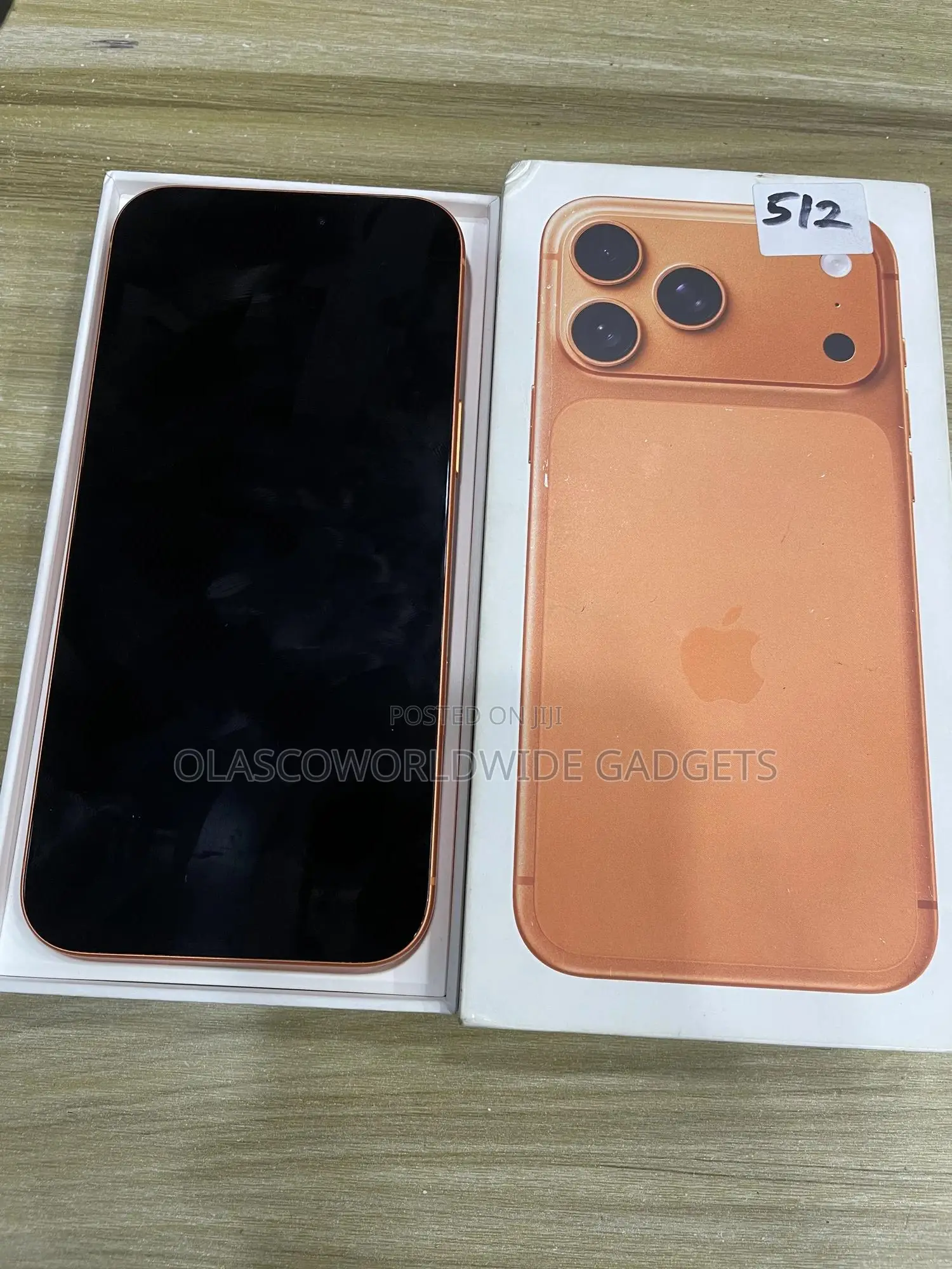 New Apple iPhone 17 Pro Max 512 GB Orange