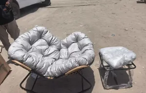 Swing Relaxing Chair With Leg Rest