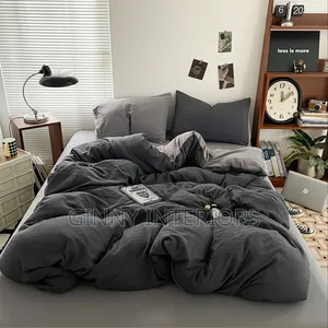 2 Shade of Grey Duvet, Bedsheet Set