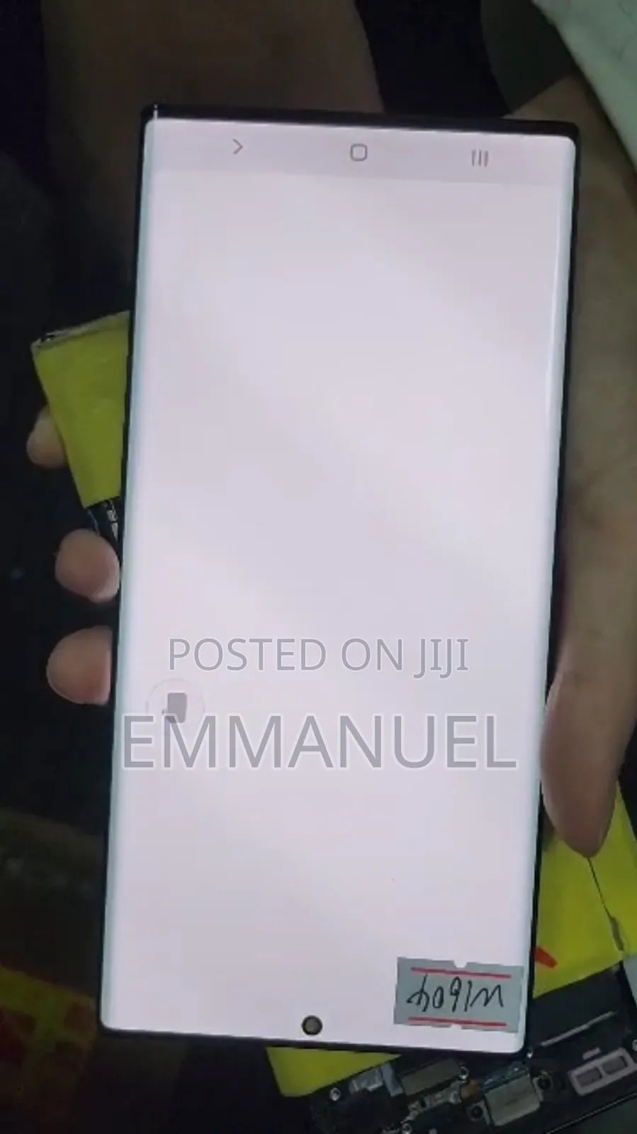 Samsung Note 20utra Screen