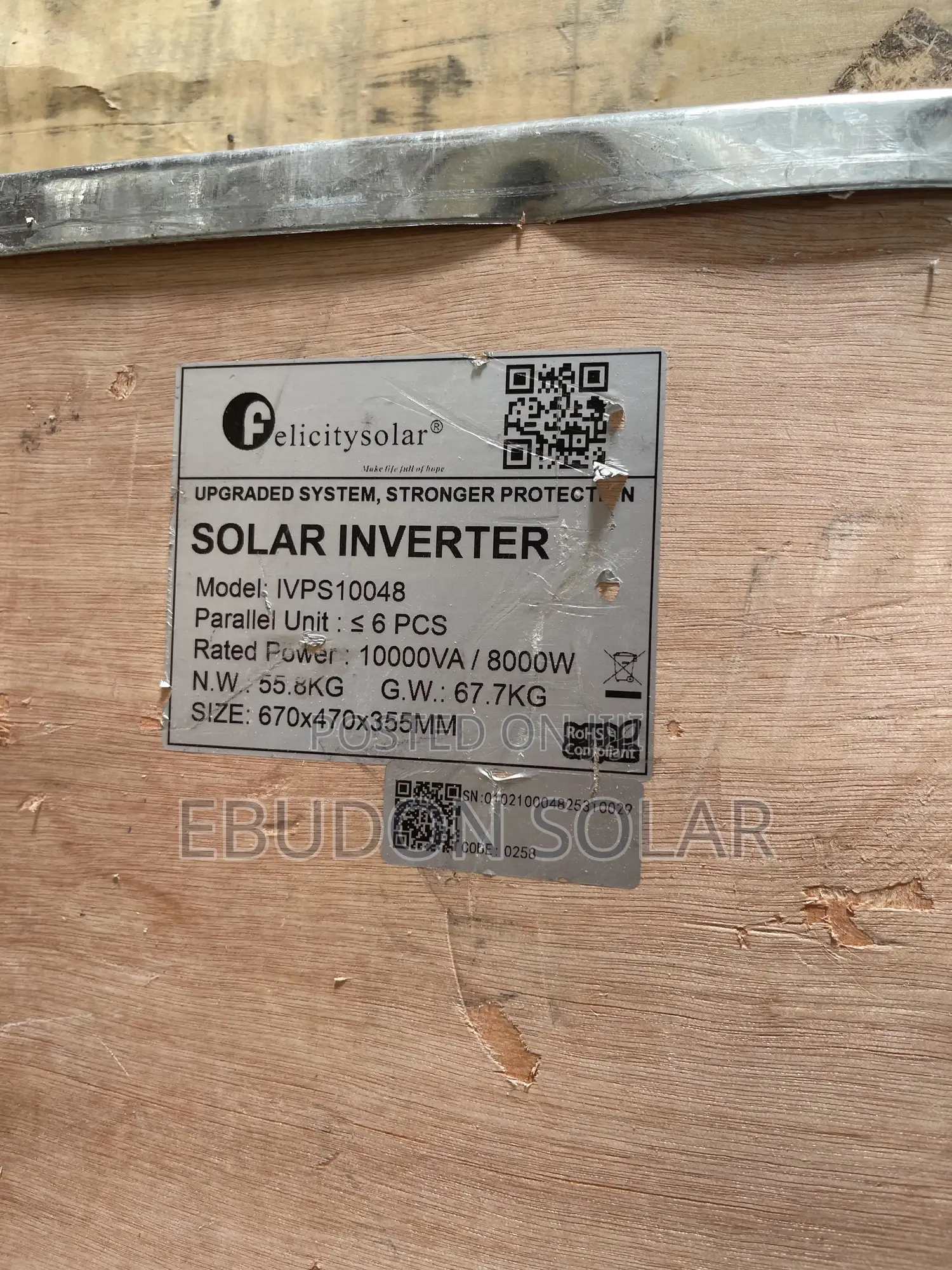 Solar Inverter 10kva 48volts