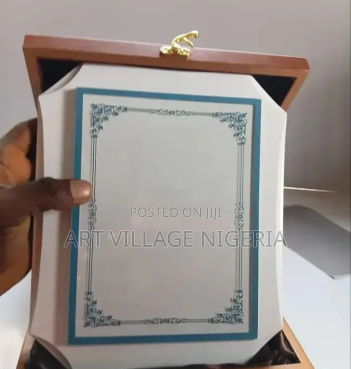 Wooden Award Plaque