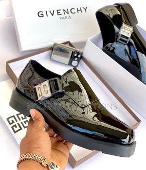 Givenchy Patent Leather Buckle Shoe