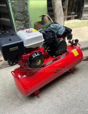 Industrial Engine Drive Air Compressor 300liters 7.5hp 10bar