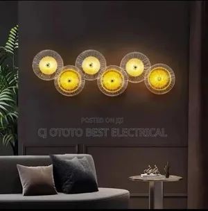 Crystal Glass Wall Light, Available as You Seen Charging Colors