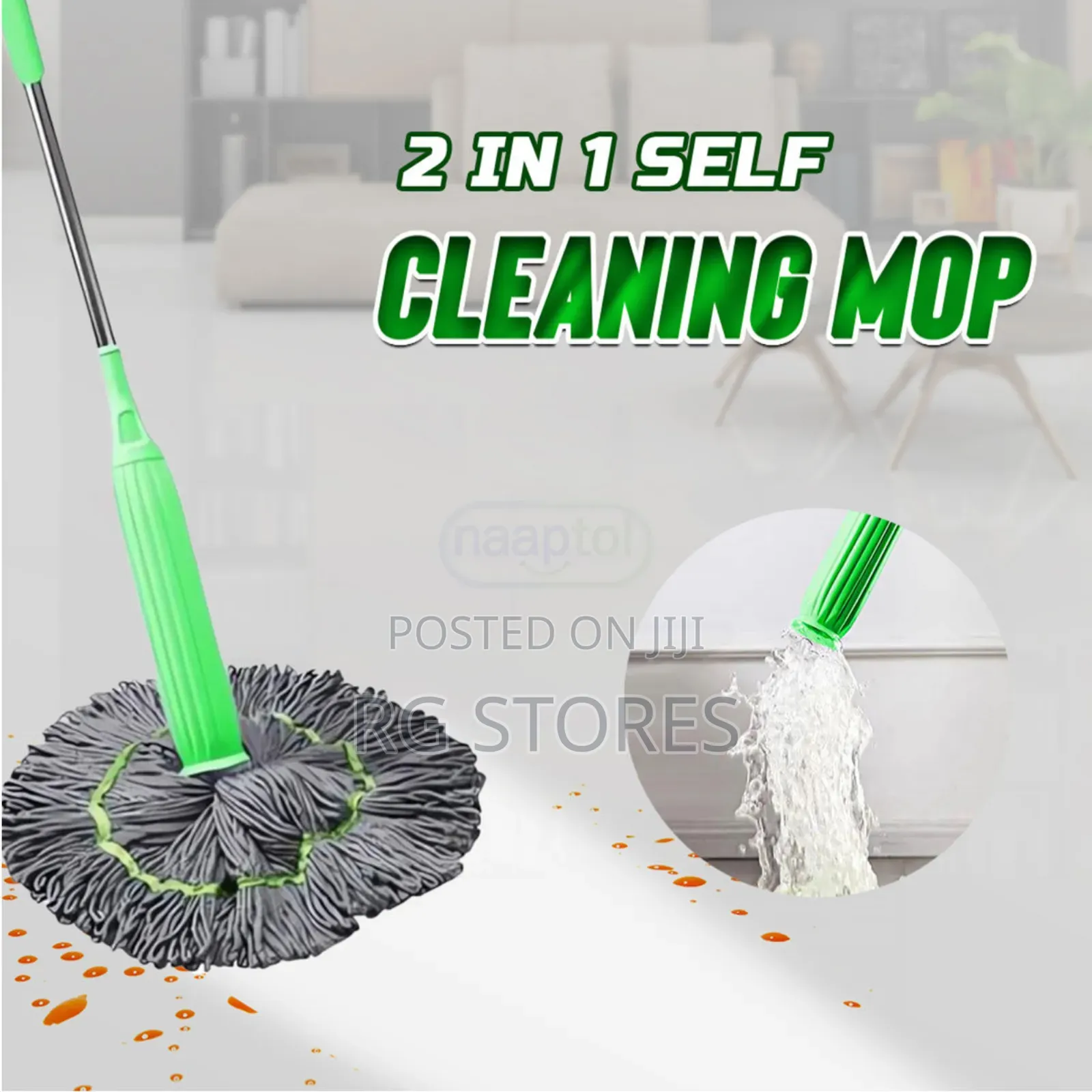 2in1 Self Wrigging/ Twist Mop