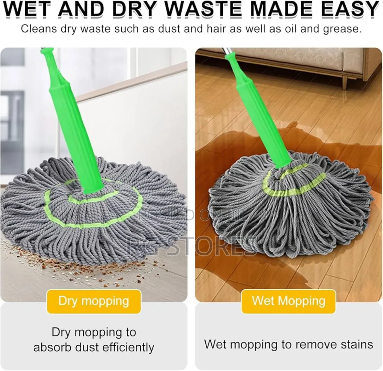 2in1 Self Wrigging/ Twist Mop