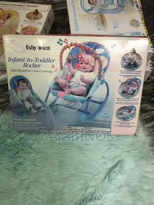 Durable Infant to Toddler Baby Rocker by Baby Trace