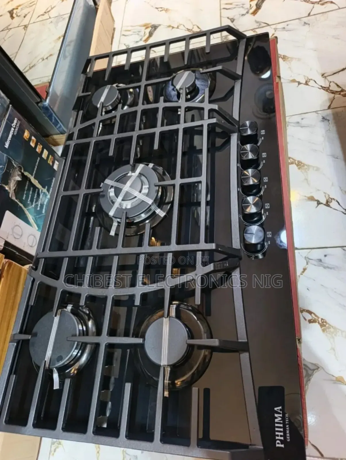 Quality Phiima Latest Model Made in German Technology 5 Burners Gas