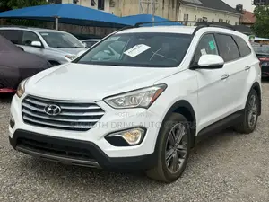 Hyundai Santa Fe Limited 4dr SUV (3.3L 6cyl 6A) 2014 White
