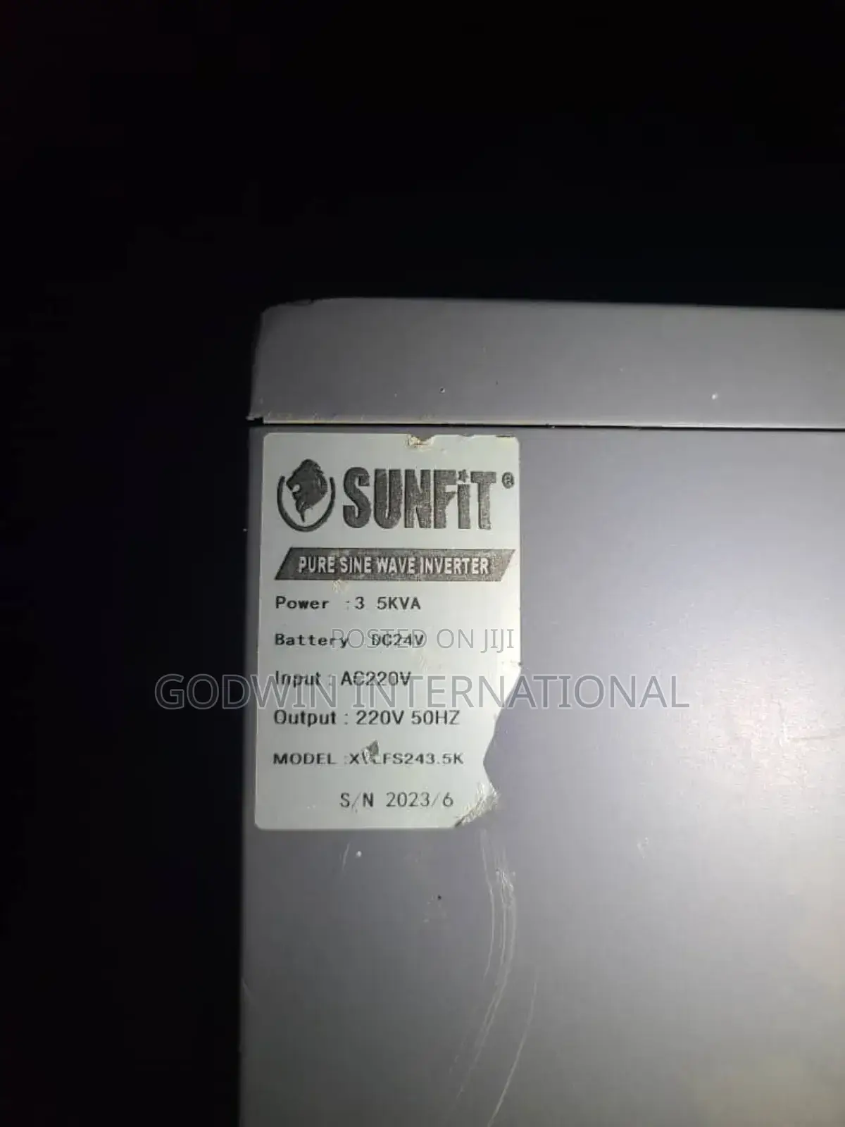 Sunfit Inverter 24v 3.5kva