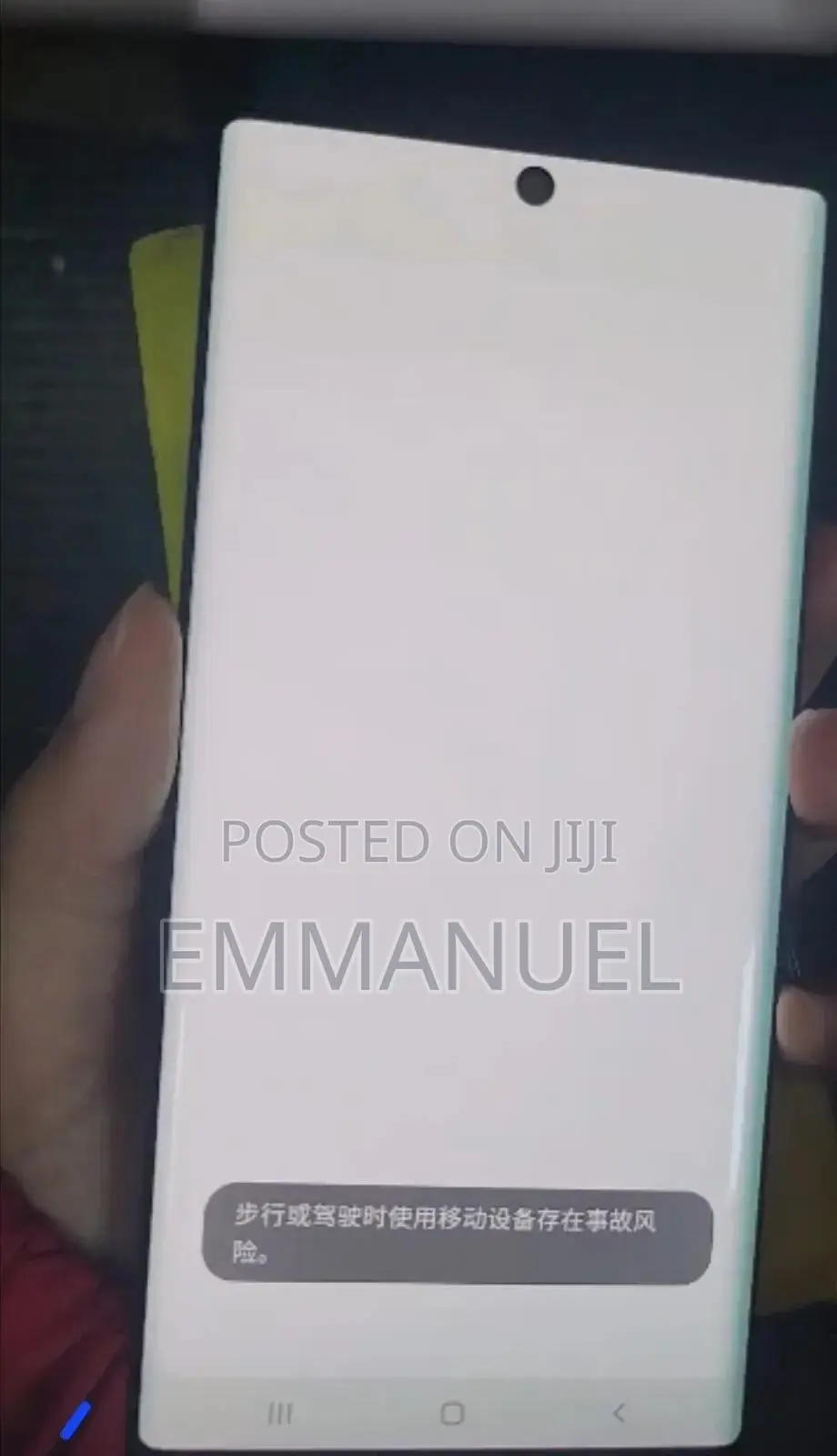 Samsung Note 10 Screen