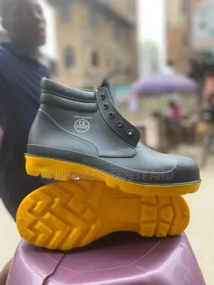 Safety Short Rain Boot