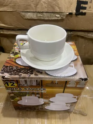 12pcs Tea Cup and Saucer